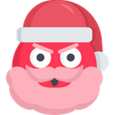 Angry Santa Icon