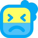 Anguish Cream Emoji Icon