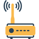 Antenna Double Internet Icon