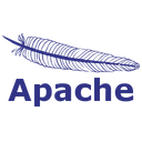 Apache Line Wordmark Icon