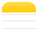Apple Note Notes Icon