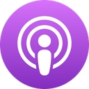 Apple Podcasts Social Media Logo Icon