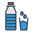 Aqua Bottle Drink Icon