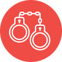 Arrest Crime Handcuffs Icon
