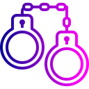 Arrest Crime Handcuffs Icon