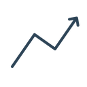 Arrow Growth Graph Icon