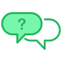 Question Chat Chatting Icon