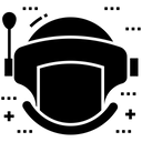 Astronaut Helmet Icon