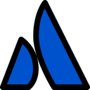 Atlassian Technology Logo Social Media Logo Icon