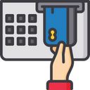 Atm Machine Credit Card Card Icon
