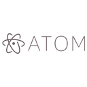 Atom Original Wordmark Icon