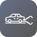 Car Emissions Icon