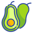 Avocado Nutrition Delicious Icon
