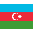 Azerbaijan Flag Country Icon