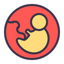 Baby Biology Healthy Icon