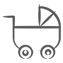Baby Buggy Icon