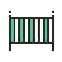 Crib Baby Bed Icon