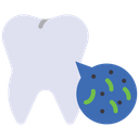 Bacteria In Teeth Icon