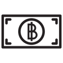 Baht Thai Bhat Currency Icon