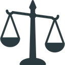 Balance Scale Court Justice Scale Icon