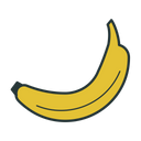 Banana Fruit Calories Icon
