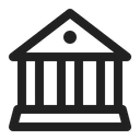 Bank Courthouse House Icon