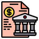Document Banking Finance Icon