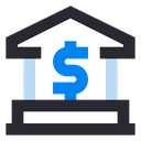 Business Banking Bank Icon