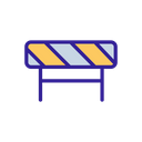 Barrier Closed Construction Icon