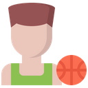 Basketball Player Man Male Icon