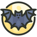 Bat Halloween Danger Icon