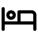 Sleeping Rest Person Icon
