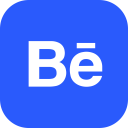 Behance Flat Logo Icon