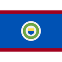 Belize Map Flags Icon
