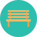 Bench Seat Seating Icon