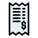 Bill Receipt Payment Icon