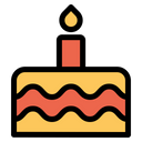 Birthday Cake Sweet Dessert Icon