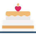 Birthday Cake Cake Candles Icon