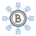 Bitcoin Secure Transaction Icon