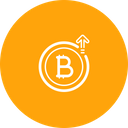 Bitcoin Price Hike Icon