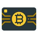 Bitcoin Credit Card Icon