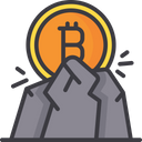 Mining Bitcoin Mining Cryptocurrency Mining Icon