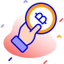 Bitcoin Payment Accept Bitcoin Paying With Bitcoin Icon