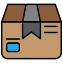 Black Friday Shipping Box Icon