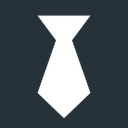 Black Tie Technology Logo Social Media Logo Icon