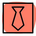 Black Tie Technology Logo Social Media Logo Icon