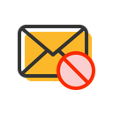 Block Email Icon