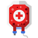Transfusion Blood Medical Icon