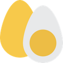 Boiled Egg Breakfast Boiled Icon