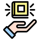 Education Book Hand Icon